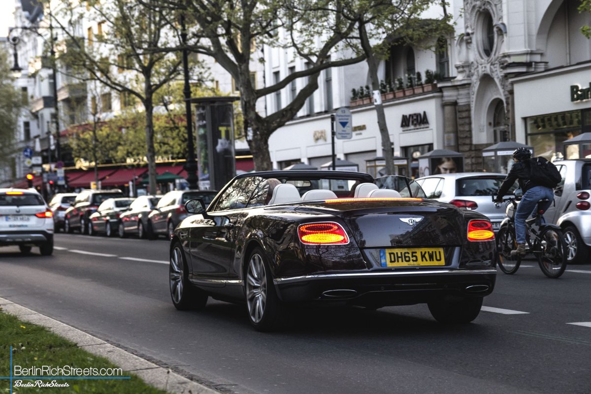 Bentley Continental GTC (2016) spotted in Berlin — BerlinRichStreets